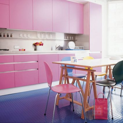 Кухня Розовый фламинго
